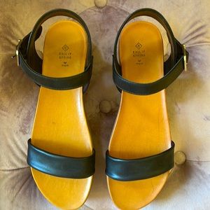 Call it Spring summer platform sandal